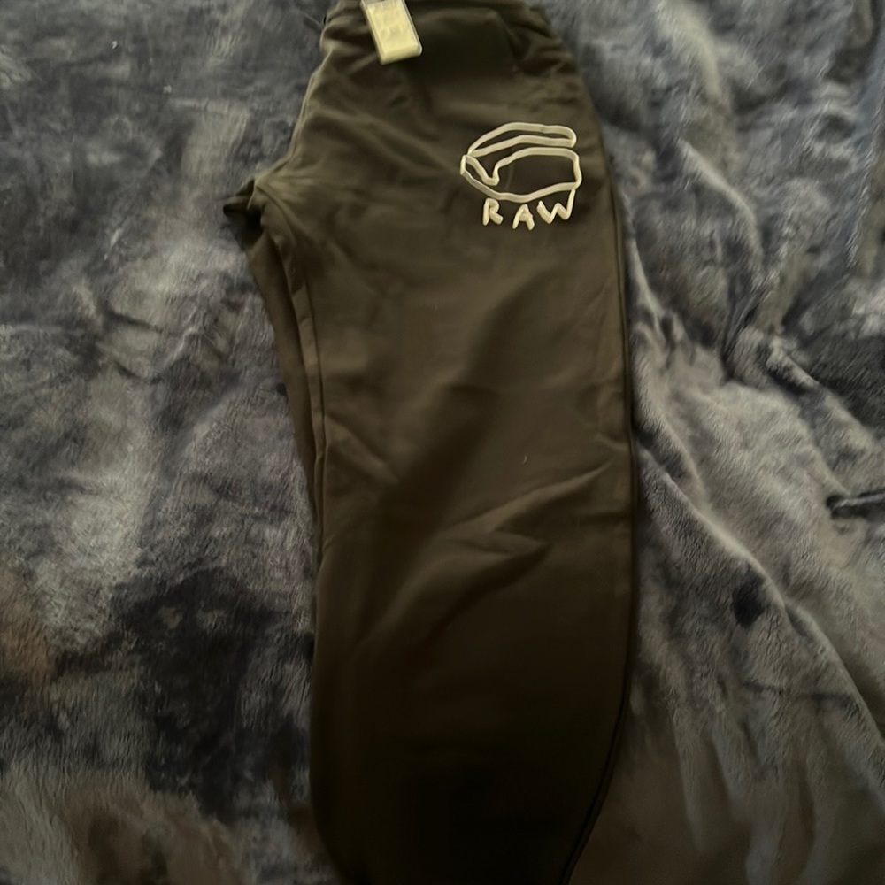 BLACK G-STAR RAW JOGGERS LARGE